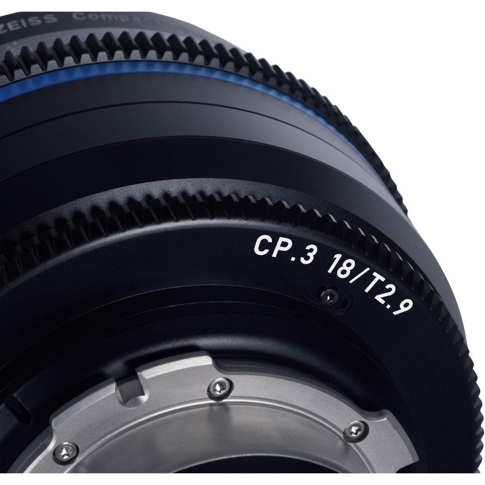ZEISS CP.3 15mm T2.9 Compact Prime Lens