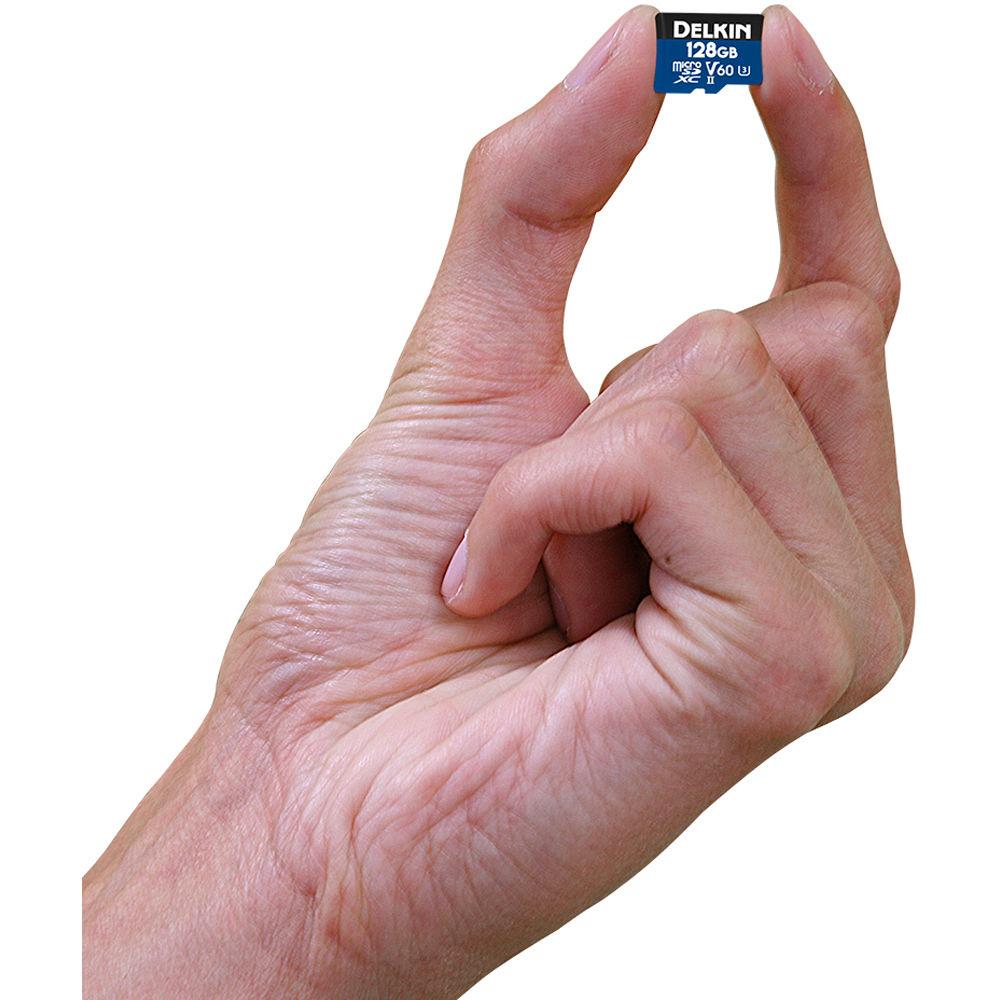 Delkin Devices 128GB Prime UHS-II microSDXC Memory Card