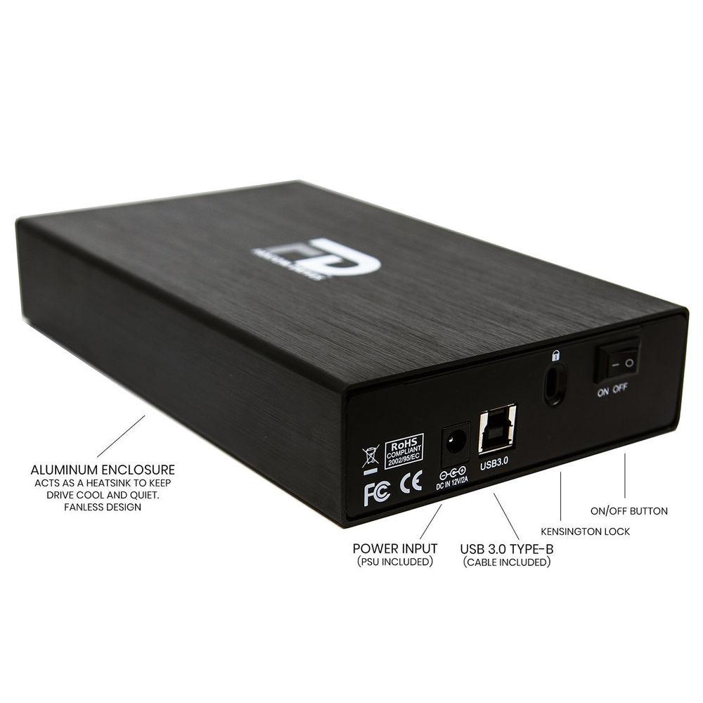 Fantom 12TB G-Force3 USB 3.0 eSATA Aluminum External Hard Drive