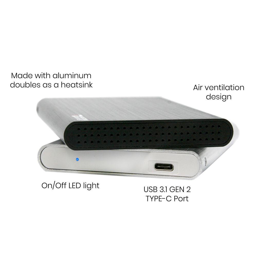 Fantom GFORCE 500GB USB 3.1 Type-C External SSD