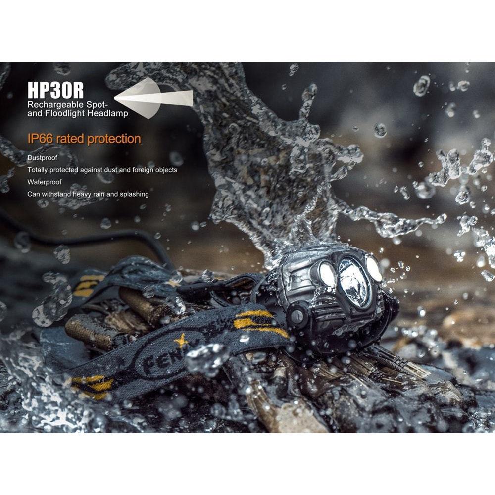 Fenix Flashlight HP30R Rechargeable Headlamp