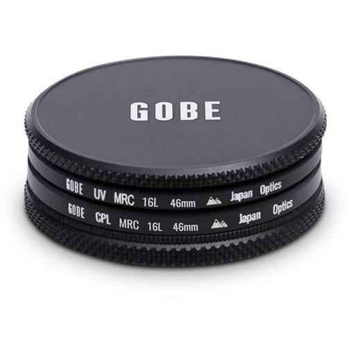 Gobe 46mm The Duet 2Peak UV and Circular Polarizer Filter Kit