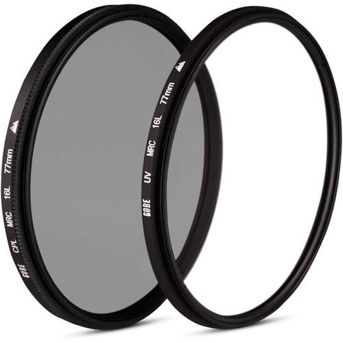 Gobe 46mm The Duet 2Peak UV and Circular Polarizer Filter Kit