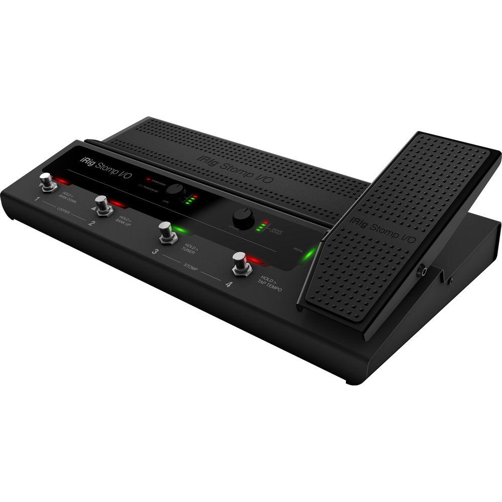 IK Multimedia iRig Stomp I O USB Pedalboard Controller