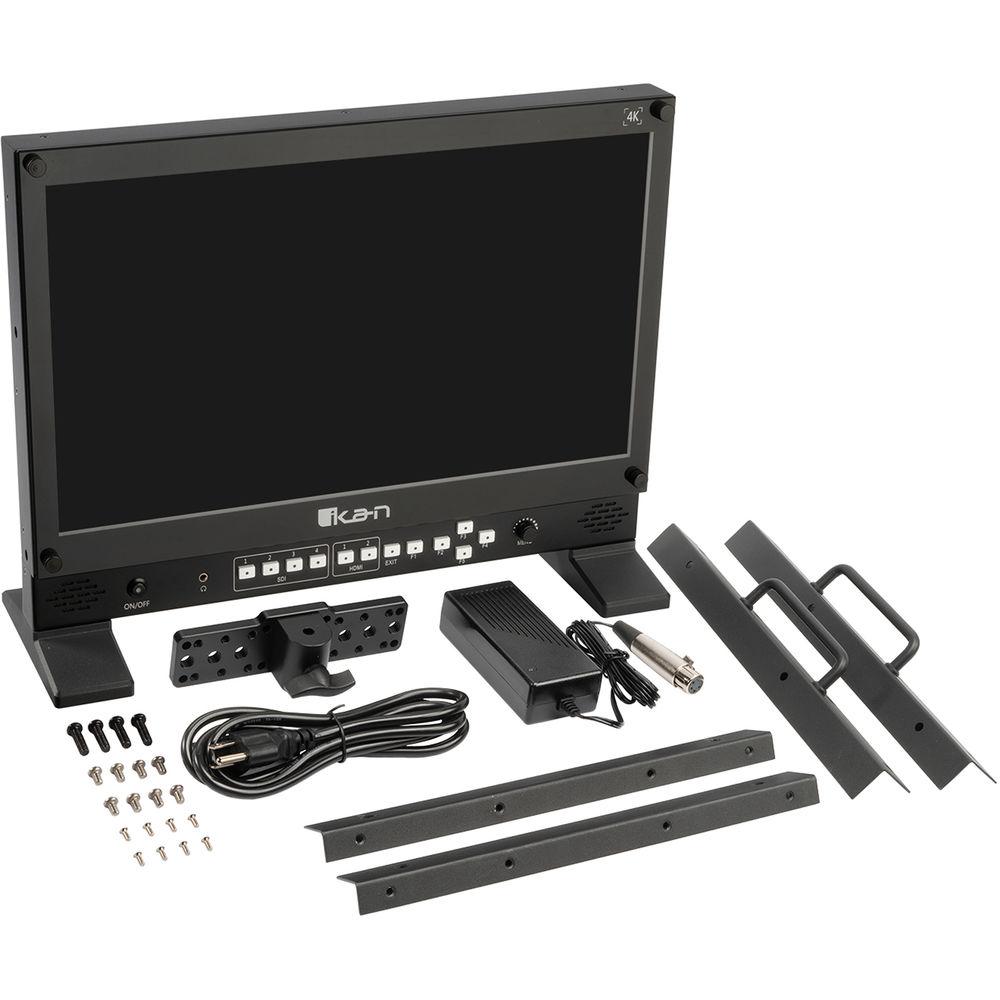 ikan 17" Native 4K Quad HDMI 3G-SDI Monitor