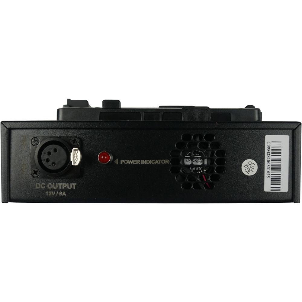 IndiPRO Tools 2x Micro-Series 98Wh V-Mount Li-Ion Batteries with Dual Fusion V-Mount Charger