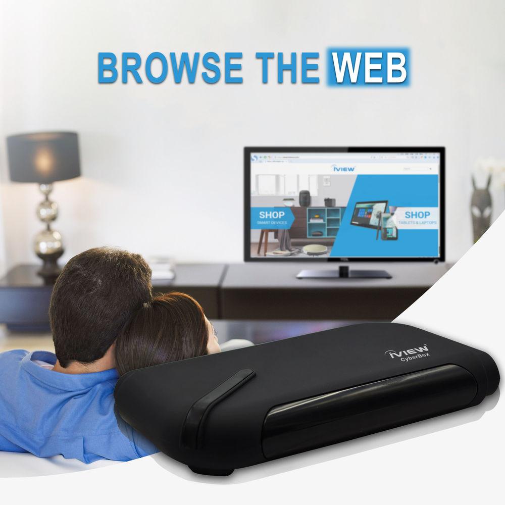 iView CyberBox Streaming Player with ATSC QAM TV Tuner