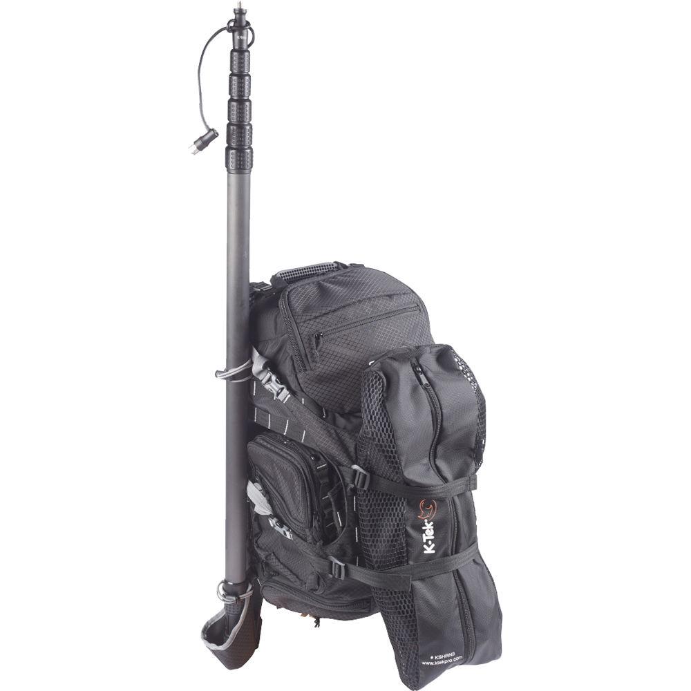K-Tek KSBP1 Stingray Backpack with Built-In Stealth Rain Cover