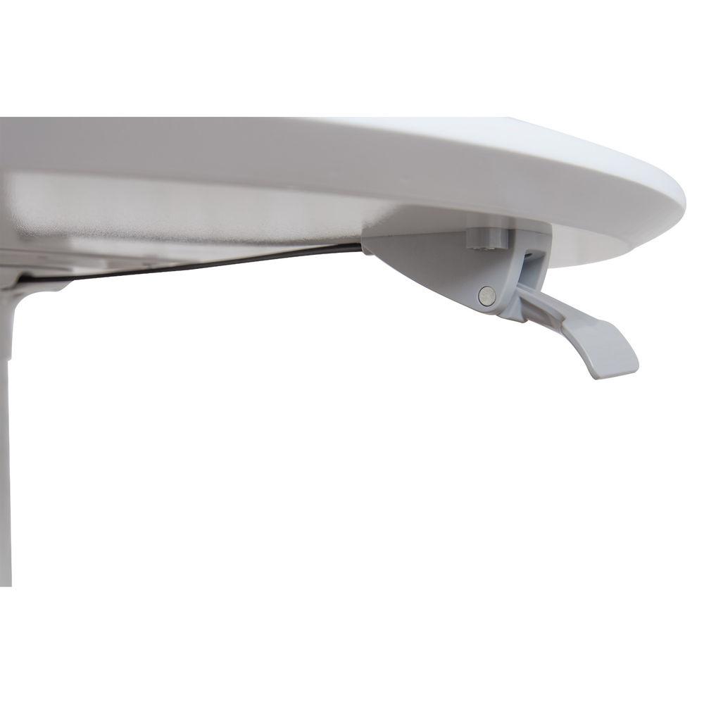 Luxor 36" Pneumatic Height Adjustable Round Cafe Table