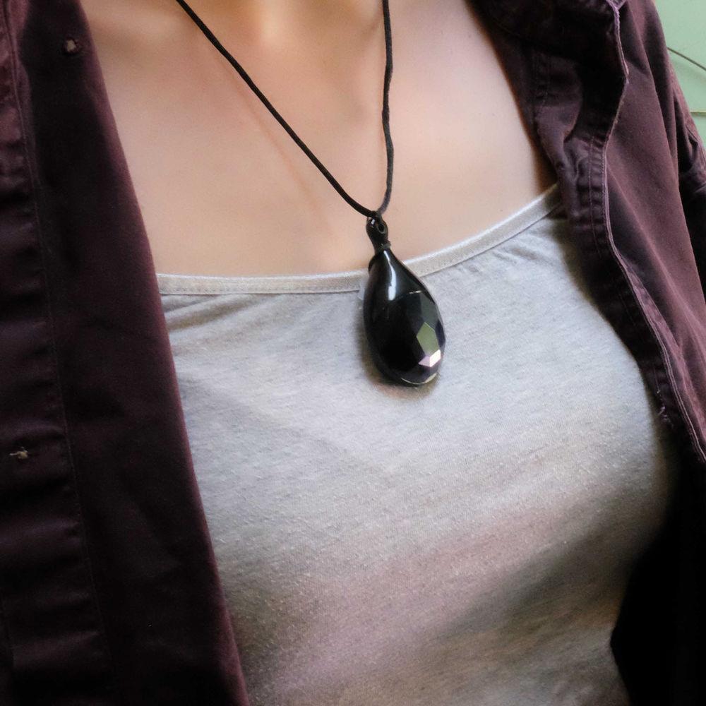 Mini Gadgets Voice-Activated Teardrop Pendant Audio Recorder