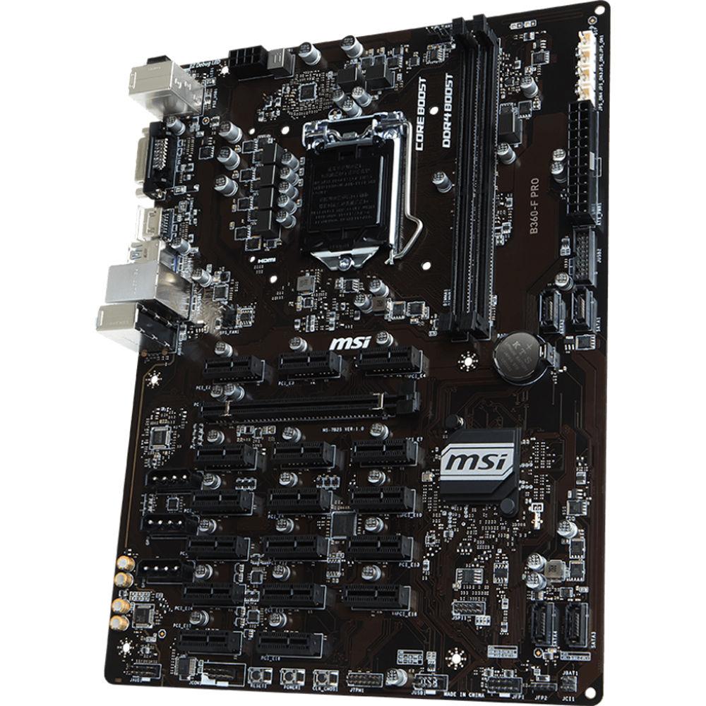 MSI B360-F Pro LGA1151 ATX Motherboard