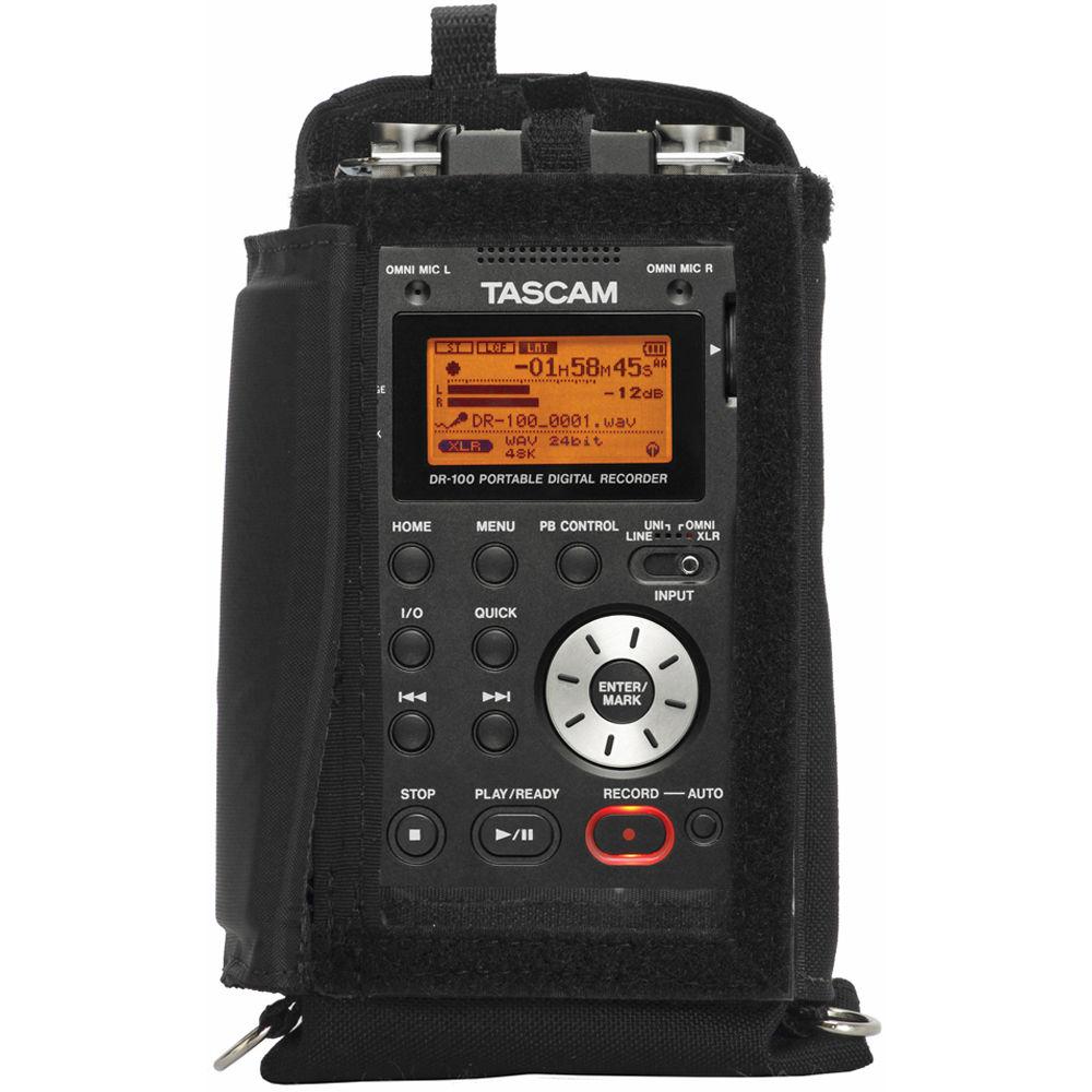 Porta Brace Custom Carry Case for Tascam DR-100mkIII Recorder