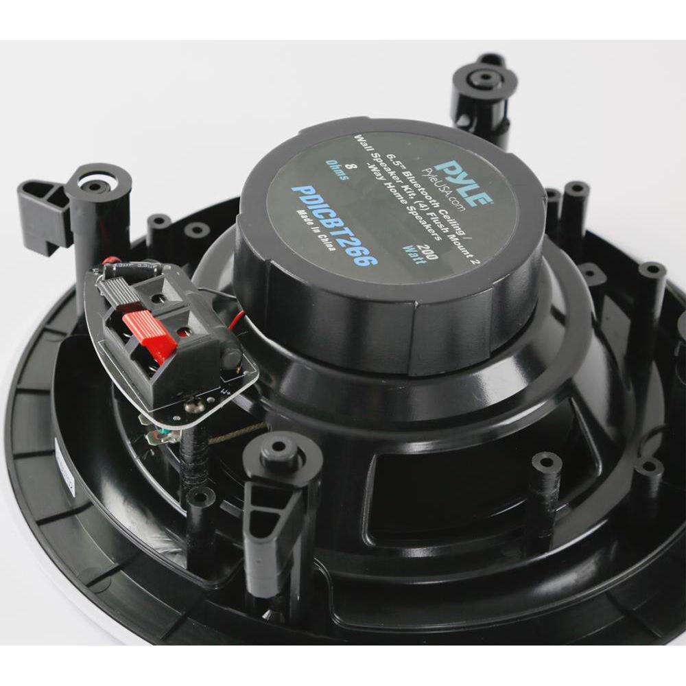 Pyle Pro PDICBT266 6.25" Bluetooth Ceiling Wall Speaker Kit