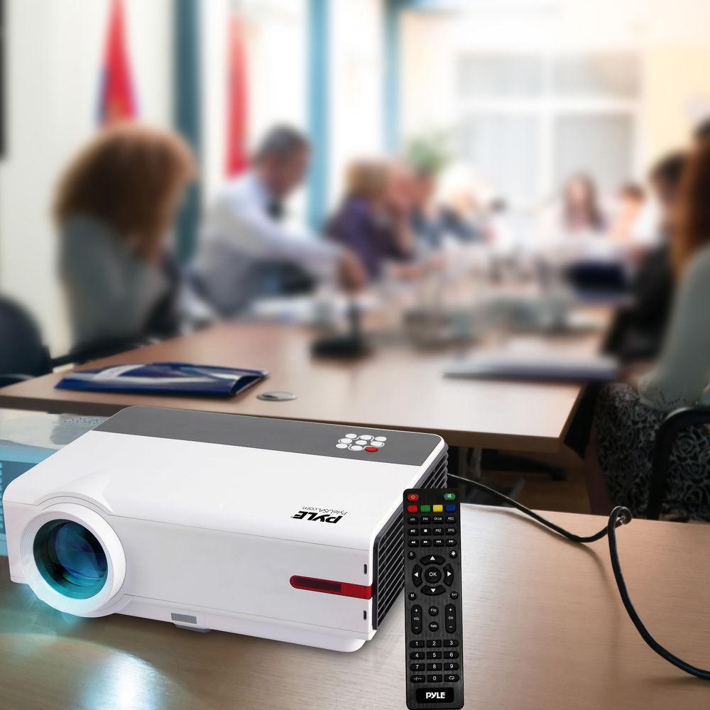 Pyle Pro PRJAND818 WXGA LCD Home Theater Projector with Wi-Fi
