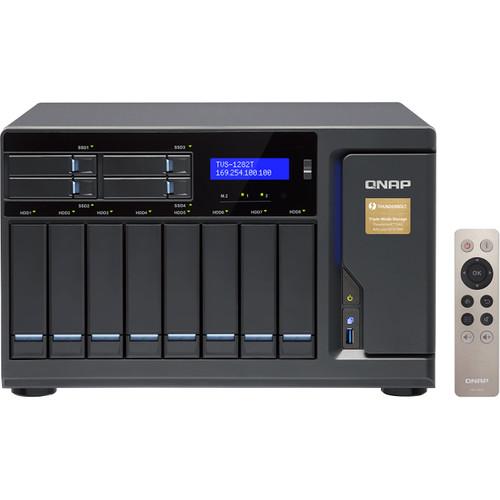 QNAP TVS-1282T3 80TB 12-Bay NAS Array