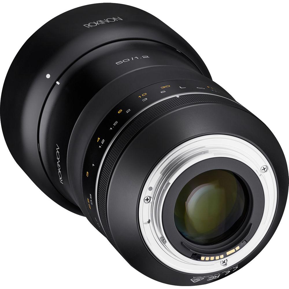 Rokinon SP 50mm f 1.2 Lens for Canon EF