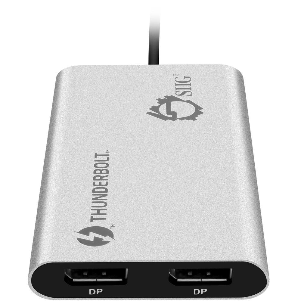 SIIG Thunderbolt V3 to Dual DisplayPort Adapter