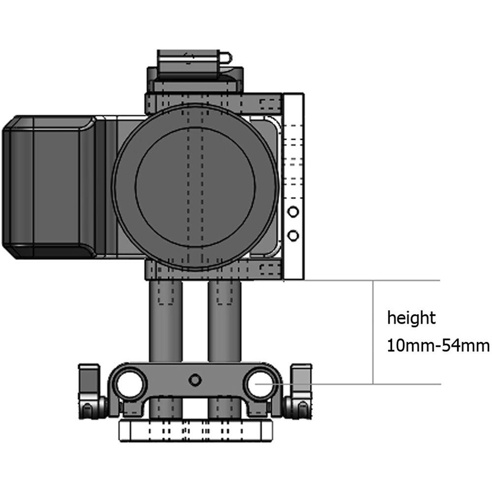 SmallRig 15mm Rod Pair with 1 4"-20 Threaded Holes at Both Ends