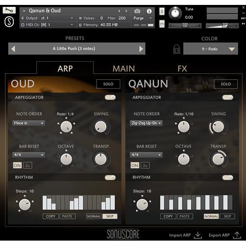 SONUSCORE Origins Volume 4: Oud and Qanun - Virtual Instrument Library