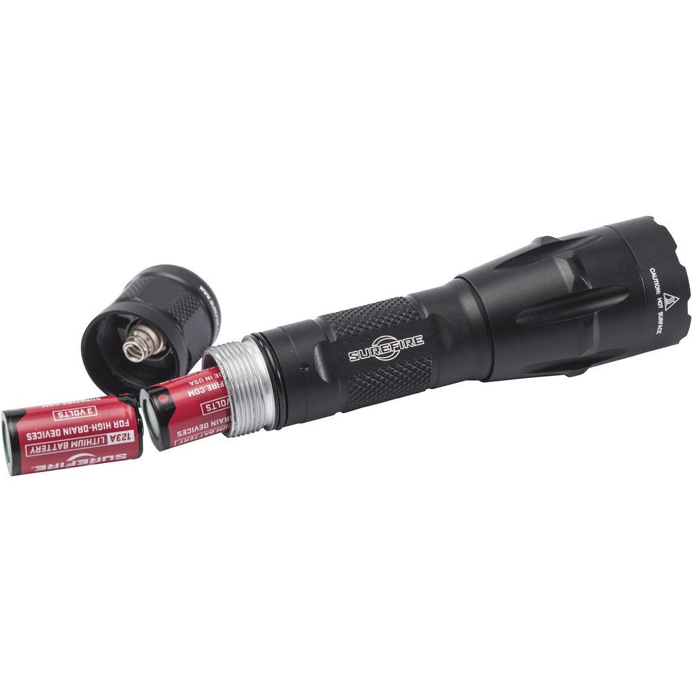 SureFire Fury Dual-Fuel Tactical LED Flashlight