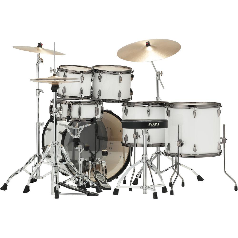 TAMA IP62NBCSGW Imperialstar 6-Piece Drum Set with Cymbals