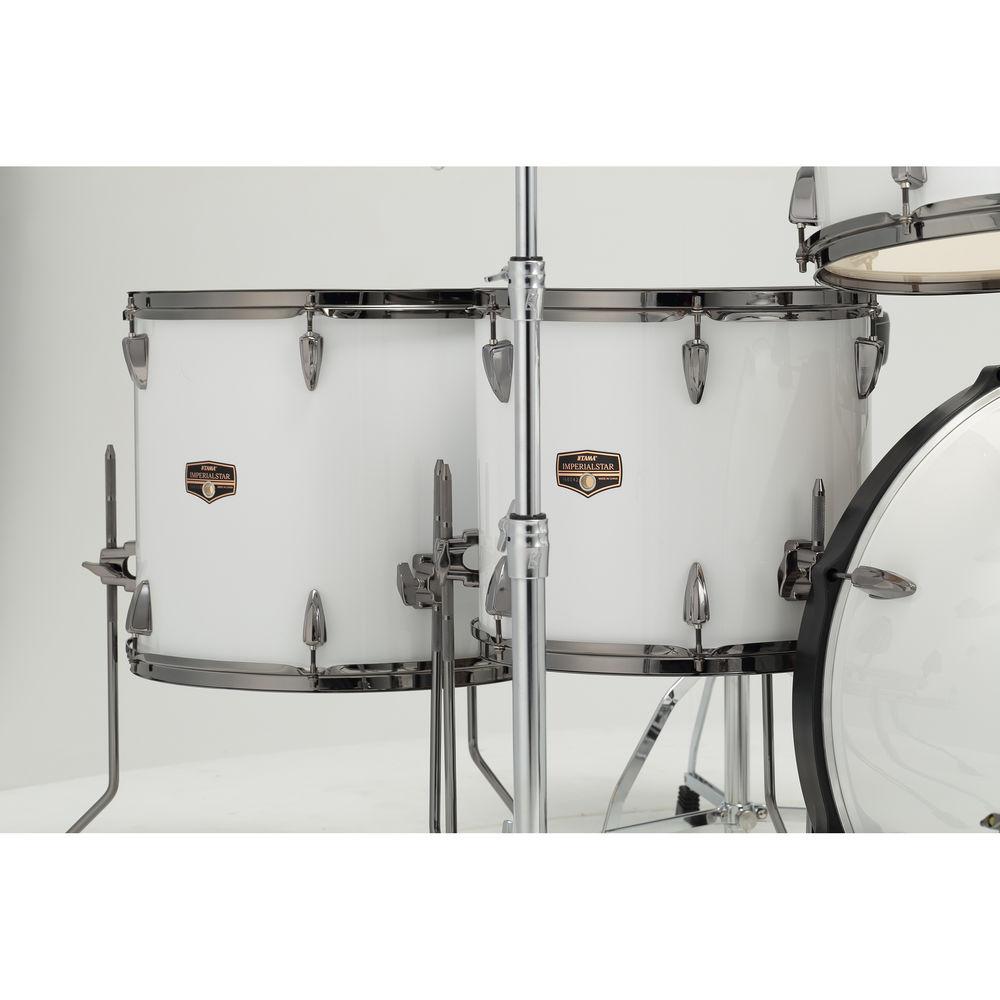 TAMA IP62NBCSGW Imperialstar 6-Piece Drum Set with Cymbals