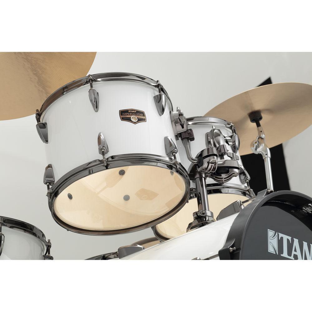 TAMA IP62NBCSGW Imperialstar 6-Piece Drum Set with Cymbals