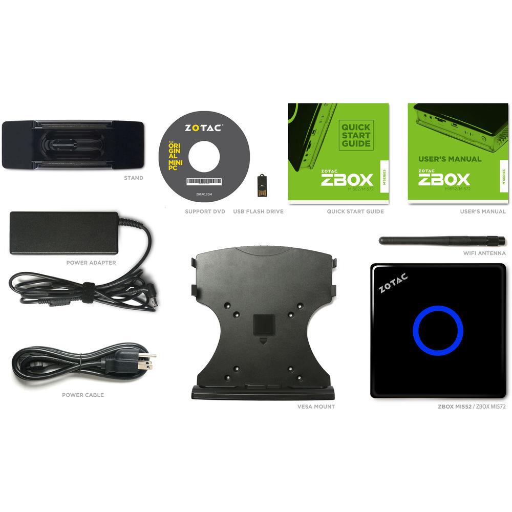 ZOTAC ZBOX MI572 Mini Desktop Computer