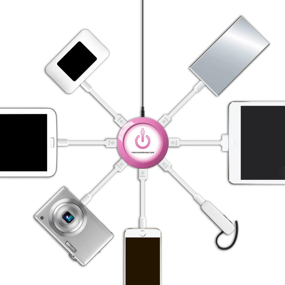 ChargeHub X7 7-Port Round USB Charging Station