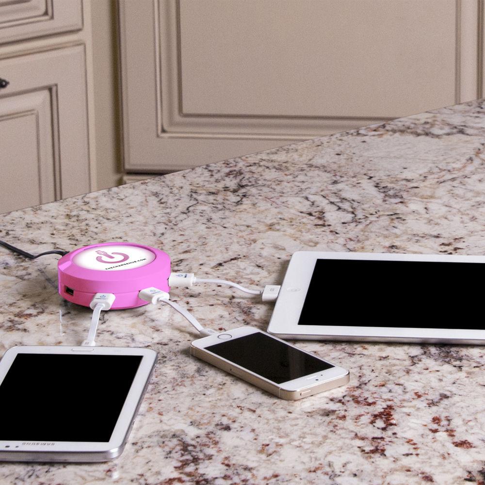 ChargeHub X7 7-Port Round USB Charging Station