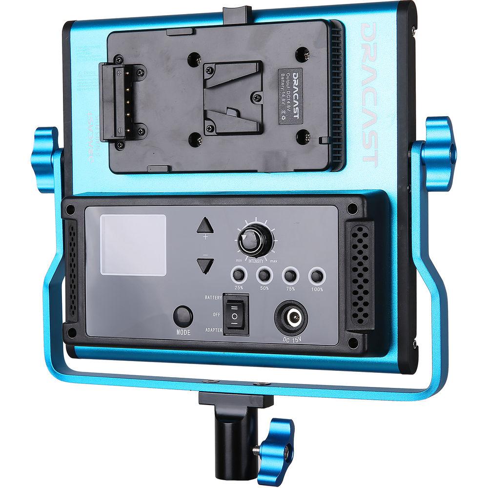 Dracast S-Series Plus Daylight LED500 Panel with V-Mount Battery Plate
