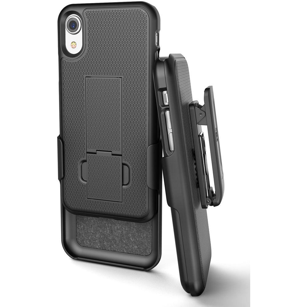 Encased DuraClip Series Slim Fit Case with Belt Clip Holster for iPhone XR