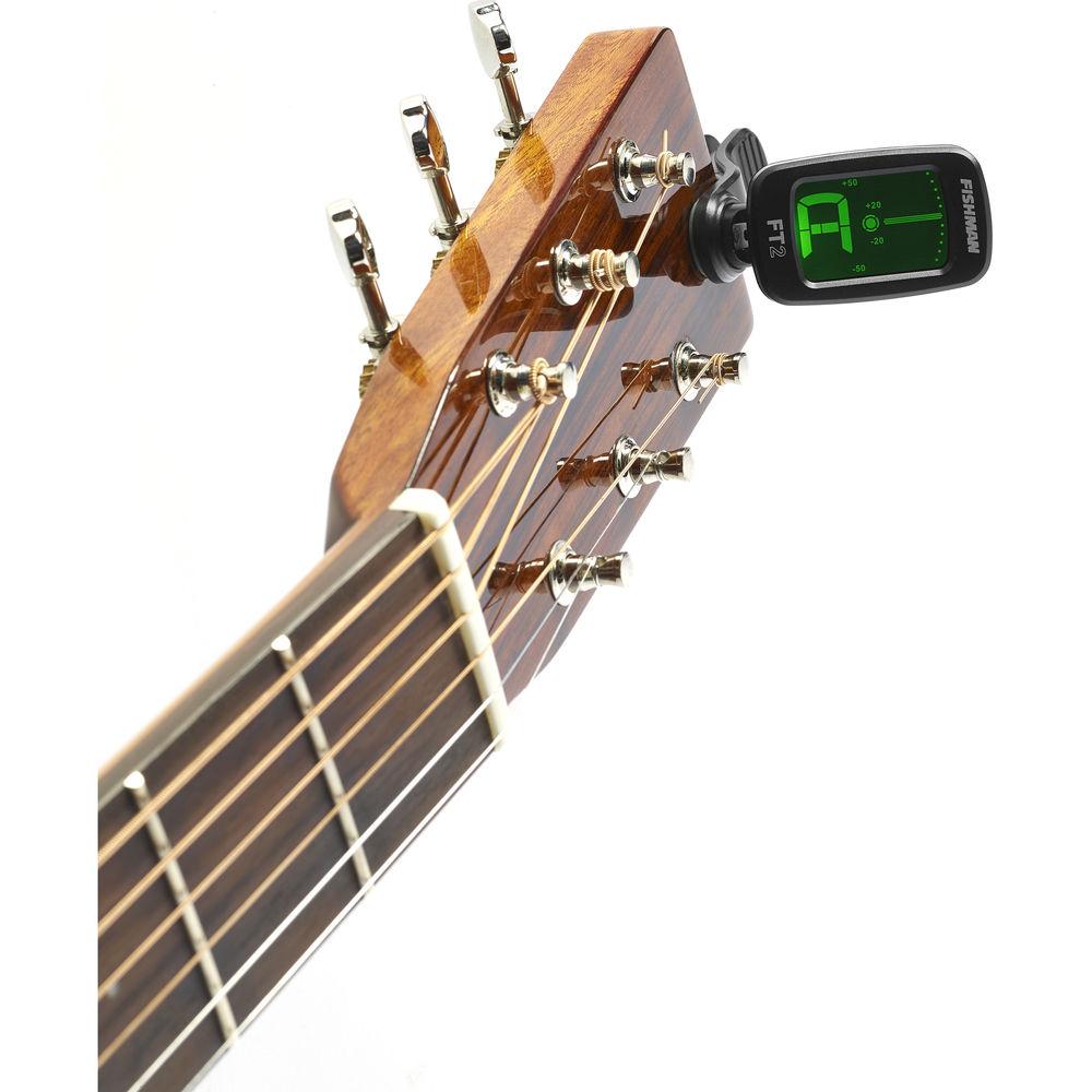 Fishman FT-2 Flip On Digital Headstock Instrument Tuner