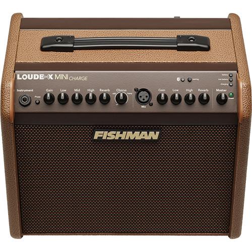 Fishman Loudbox Mini Charge 60-Watt 1-6.5" Speaker Battery-Powered Acoustic Instrument Amplifier