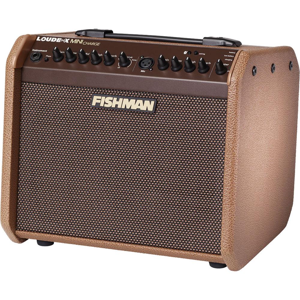 Fishman Loudbox Mini Charge 60-Watt 1-6.5" Speaker Battery-Powered Acoustic Instrument Amplifier