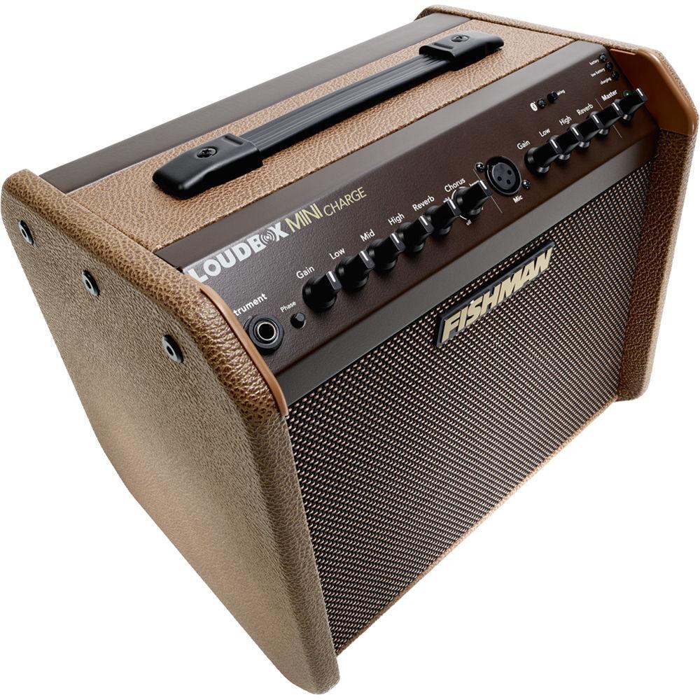 Fishman Loudbox Mini Charge 60-Watt 1-6.5" Speaker Battery-Powered Acoustic Instrument Amplifier