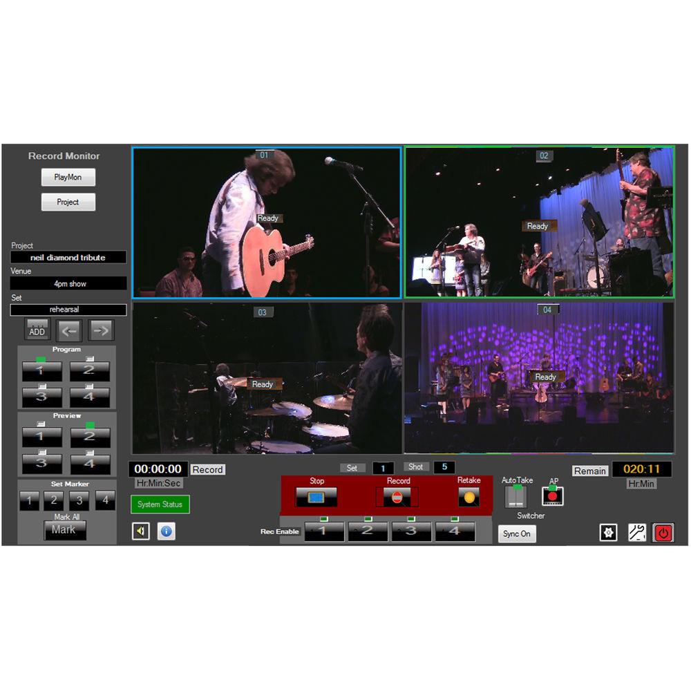 FutureVideo V-Station HD Pro4 Plus DVR System