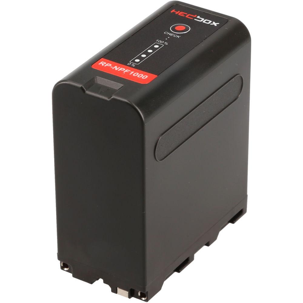 Hedbox RP-NPF1000 Lithium-Ion Battery Pack, Hedbox, RP-NPF1000, Lithium-Ion, Battery, Pack