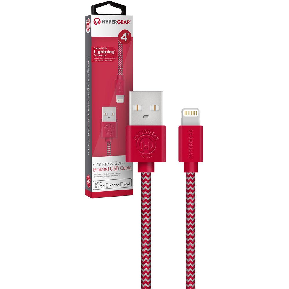 HyperGear MFi Lightning Charge & Sync Braided Cable