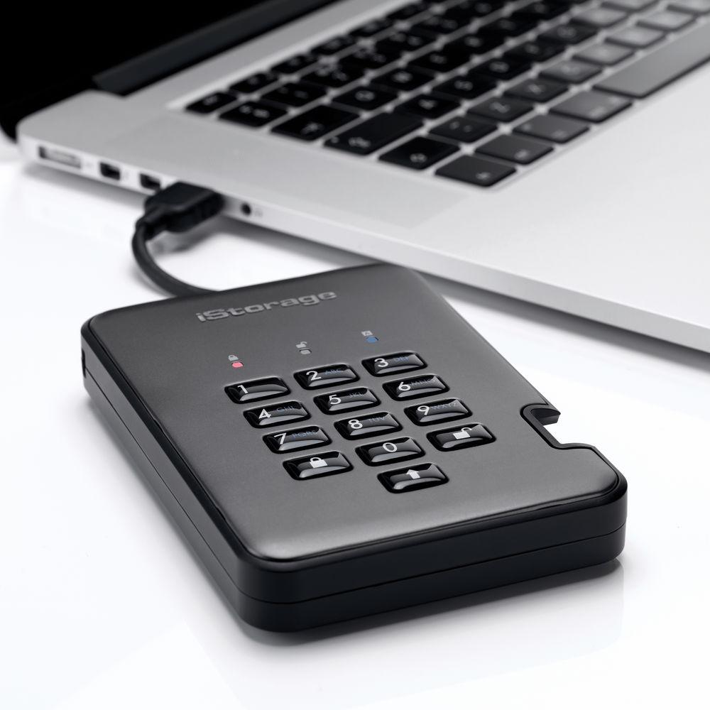 Istorage 5TB diskAshur PRO2 USB 3.1 Encrypted Portable HDD