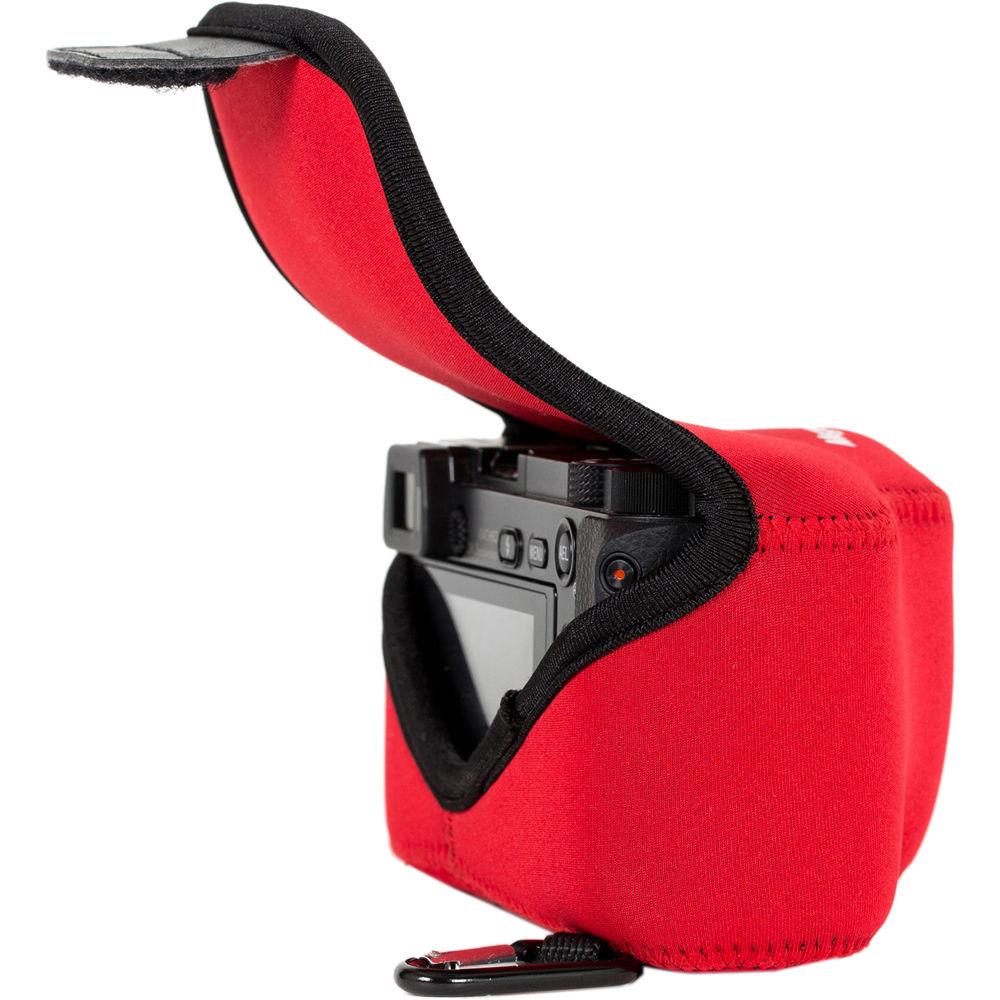 MegaGear MG1021 Ultra Light Neoprene Case with Carabiner for Olympus PEN E-PL8