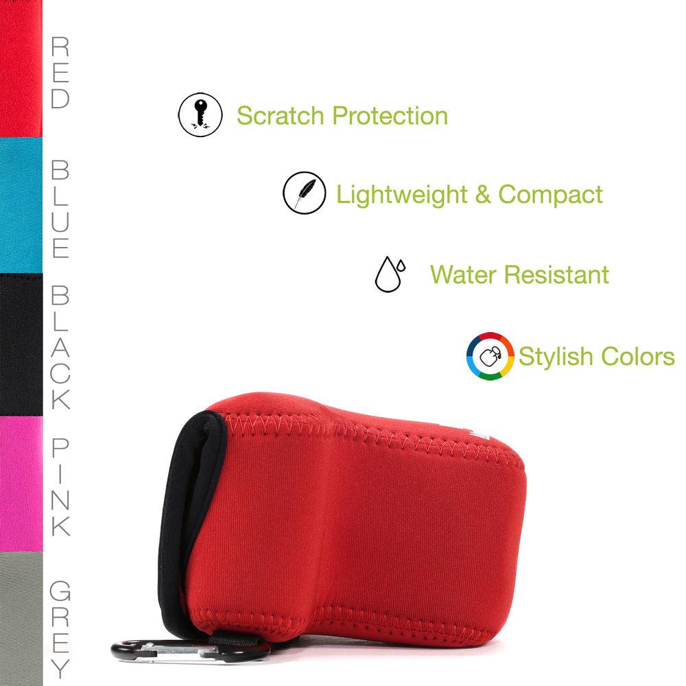 MegaGear Ultra-Light Neoprene Case for Canon EOS M3 with 18-55mm