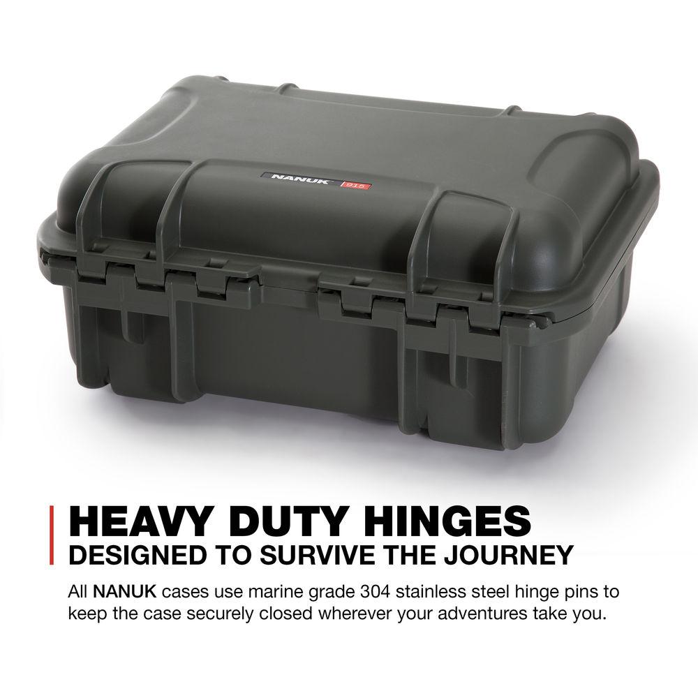 Nanuk 915 Waterproof Hard Case with Insert for DJI Mavic Air Fly More Combo