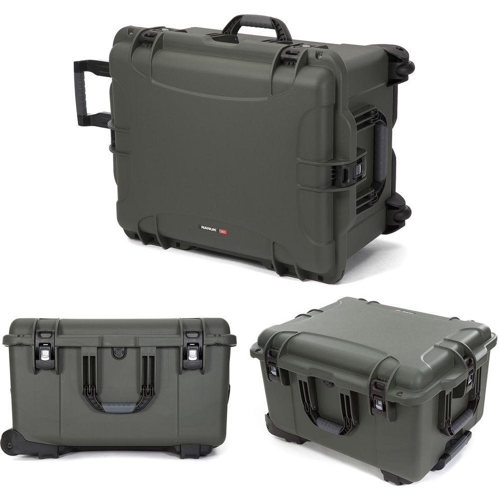 Nanuk 960 Waterproof Hard Case with Wheels for Black Magic URSA