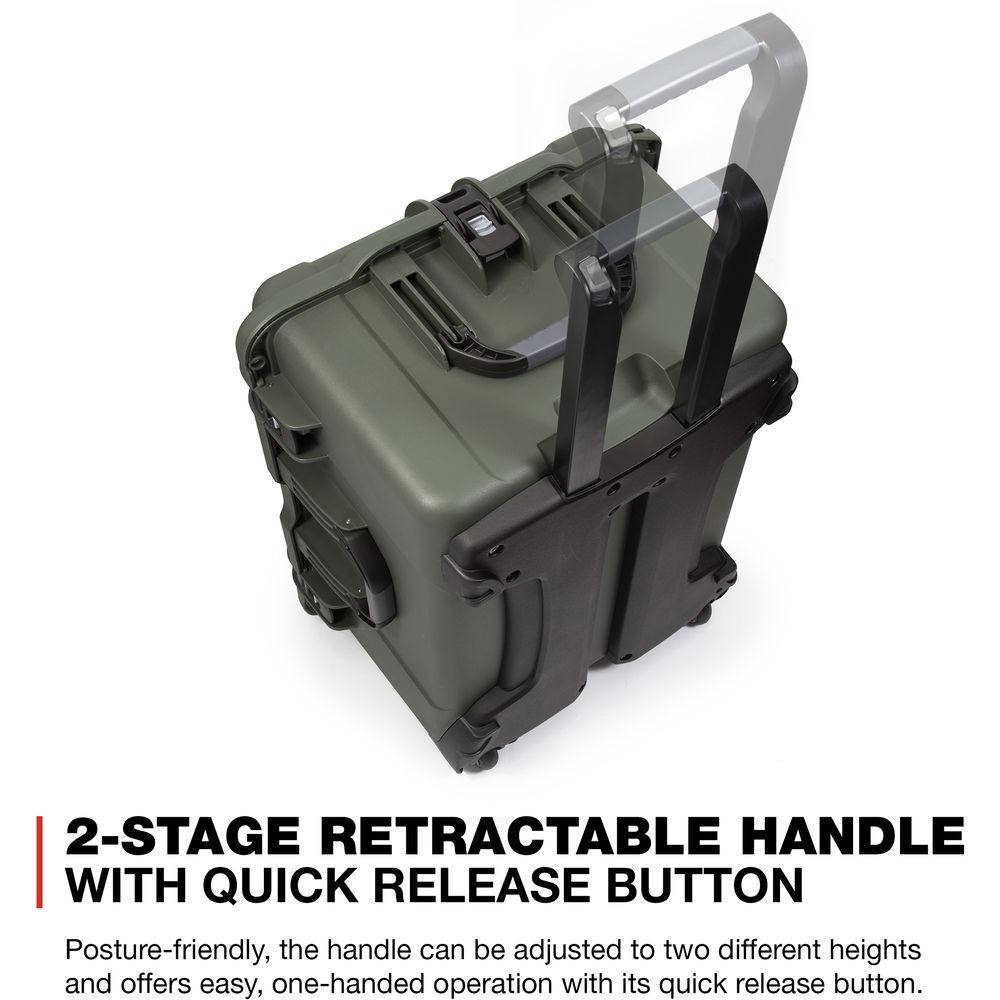 Nanuk 960 Waterproof Hard Case with Wheels for Black Magic URSA