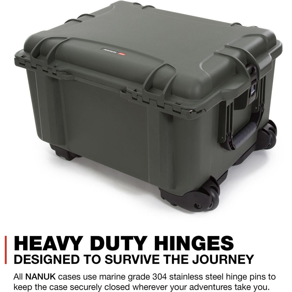 Nanuk 960 Waterproof Hard Case with Wheels for Black Magic URSA