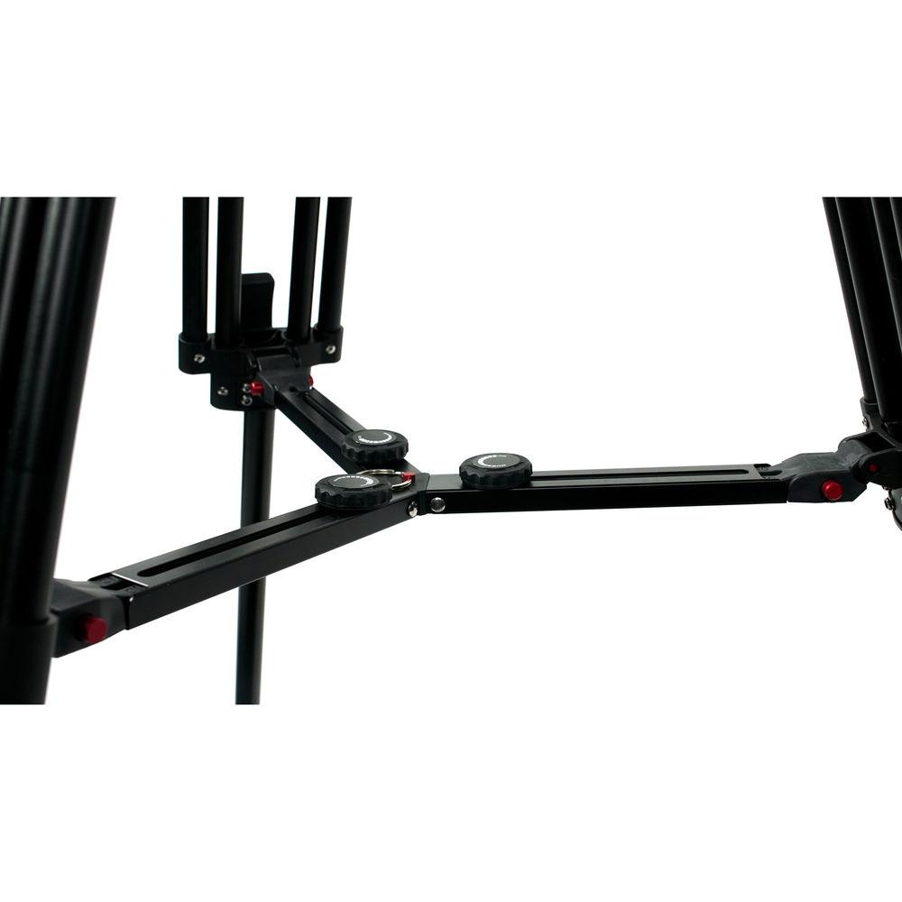 OZEN 100CF2 100mm Carbon Fiber Tripod & Agile 12 Fluid Head System
