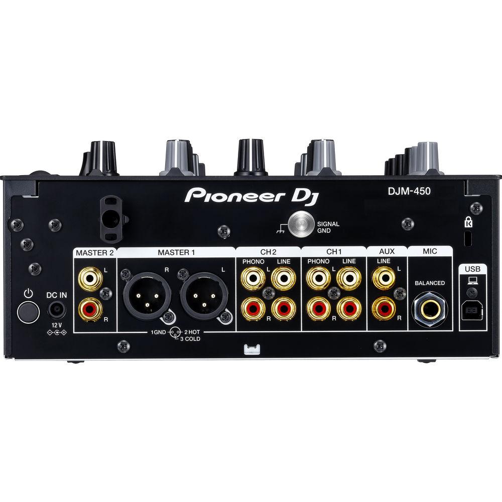 Pioneer DJ DJM-450 - 2-Channel DJ Mixer with FX, Pioneer, DJ, DJM-450, 2-Channel, DJ, Mixer, with, FX