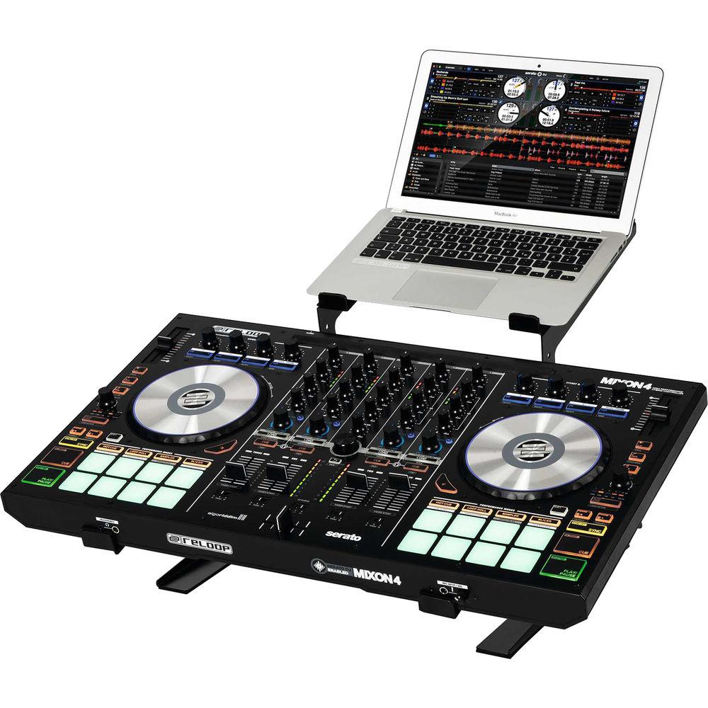 Reloop Controller Station 2 Tabletop Stand for Controller and Laptop