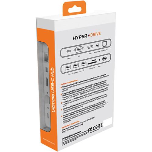 Sanho HyperDrive Ultimate 11 Port USB 3.0 Type-C Hub, Sanho, HyperDrive, Ultimate, 11, Port, USB, 3.0, Type-C, Hub